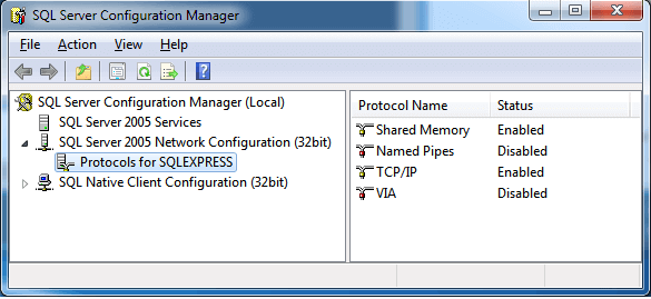 sqlconfig